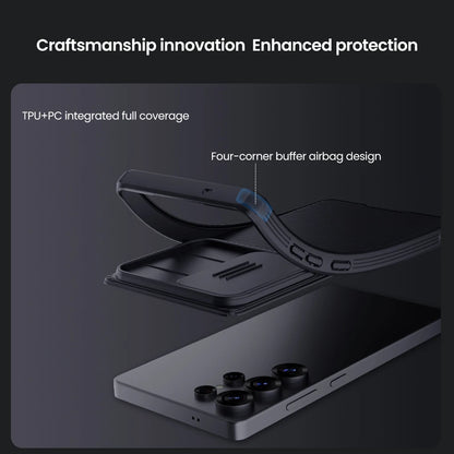 Nillkin for Samsung Galaxy S26 Ultra S26+ S26 Plus S25 Ultra S24 Ultra CamShield Pro Case with Slide Camera Cover Protector