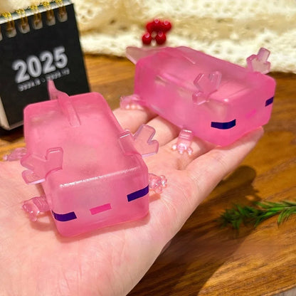Game Axolotl Squeeze Toys Relieve Stress And Release Emotions Fidget Sensory Squeeze Toys Increase Entertainment Festiva