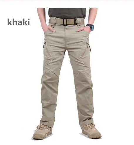 IX9 City Military Tactical Pants Men SWAT Combat Army Pants Casual Men Hiking Pants Outdoor Camping Cargo Waterproof Pants