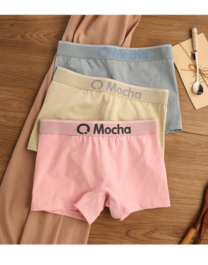 3PCS/Pack 100% Cotton Comfortable Soft Antibacterial Women's Panties Female Safety Underwear Hygroscopic Breathable Lingerie