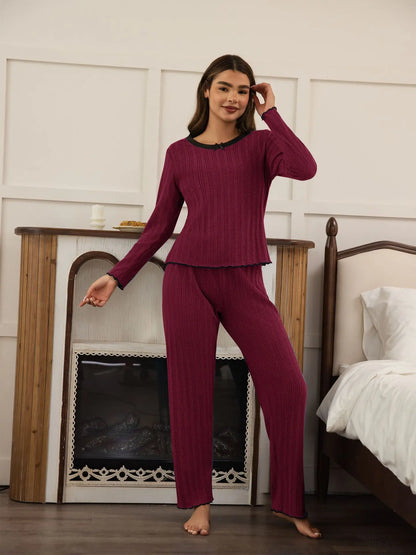Pijama Women's Pajamas Set Nightie Pajama Sets Home Suit for Women Sleepwear Woman Nightgowns Night Wear for Ladies Trousers Pj