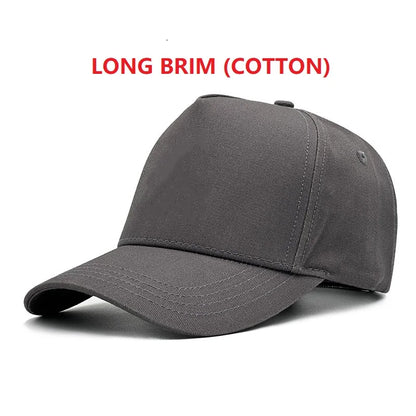 Big Head Man Large Size Mesh Baseball Hats Outdoors Plus Size Sport Caps Dad Oversize Trucker Cap 56-61cm 62-66cm