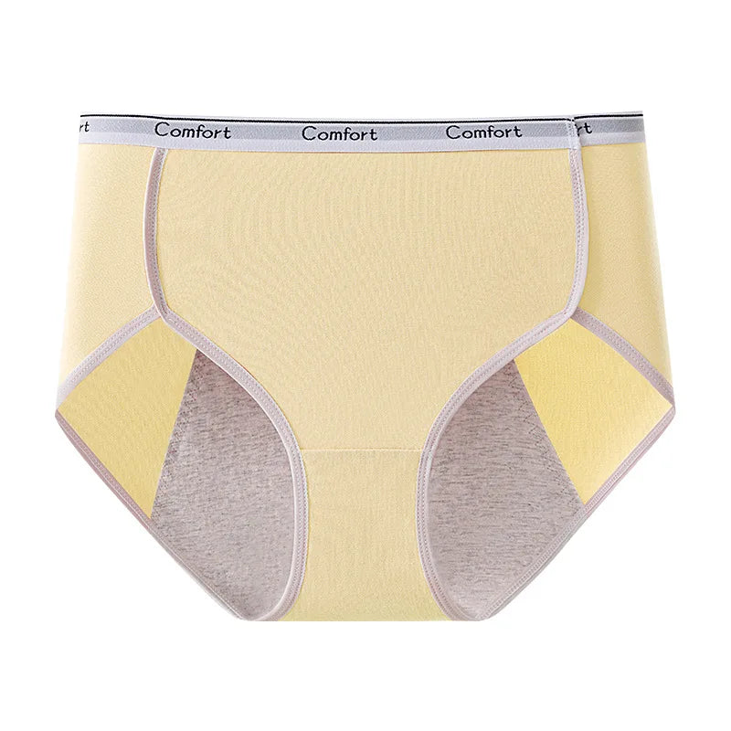 1pcs Girl Menstrual Panties Women's Physiological Briefs Ladies Period Leak Proof Panty High Waist Cotton Underwear