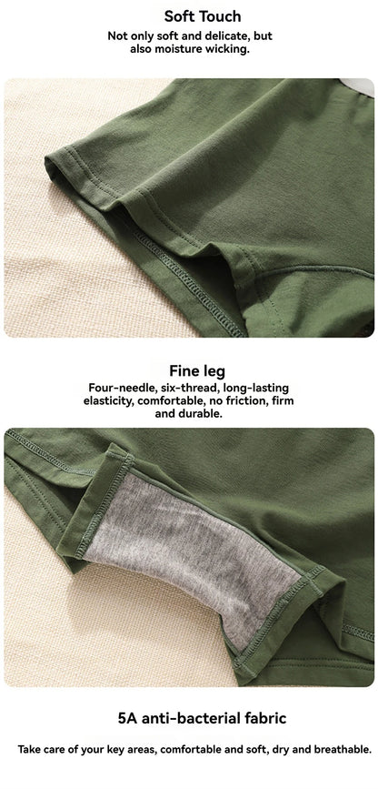 3PCS/Pack 100% Cotton Breathable Antibacterial Women's Panties Comfortable Soft Lingerie High Elastic Waistband Female Underwear