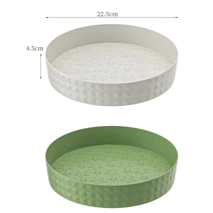 360 Rotating Spice Rack - Non-Slip Kitchen Organizer Tray