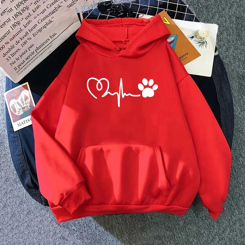 Hot sales Womens Hoodies Casual Printing Sweatshirts Sports Home Pullover Tops Outdoors Korean Style Street Woman Clothing 2026