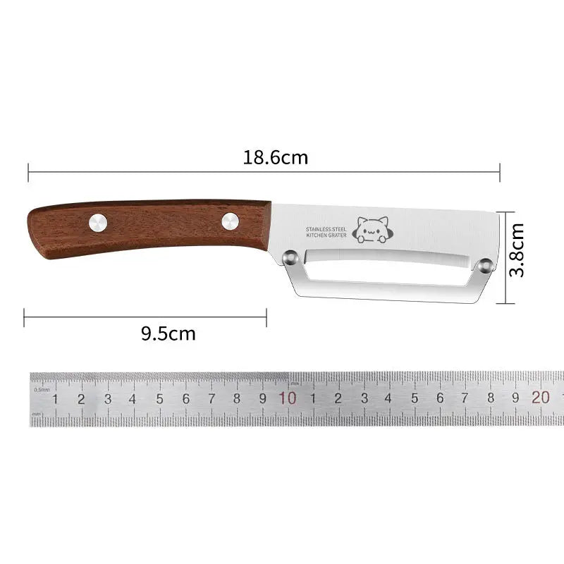 Wooden Handle Paring Knife - High-Quality Kitchen Fruit Scraper Tool