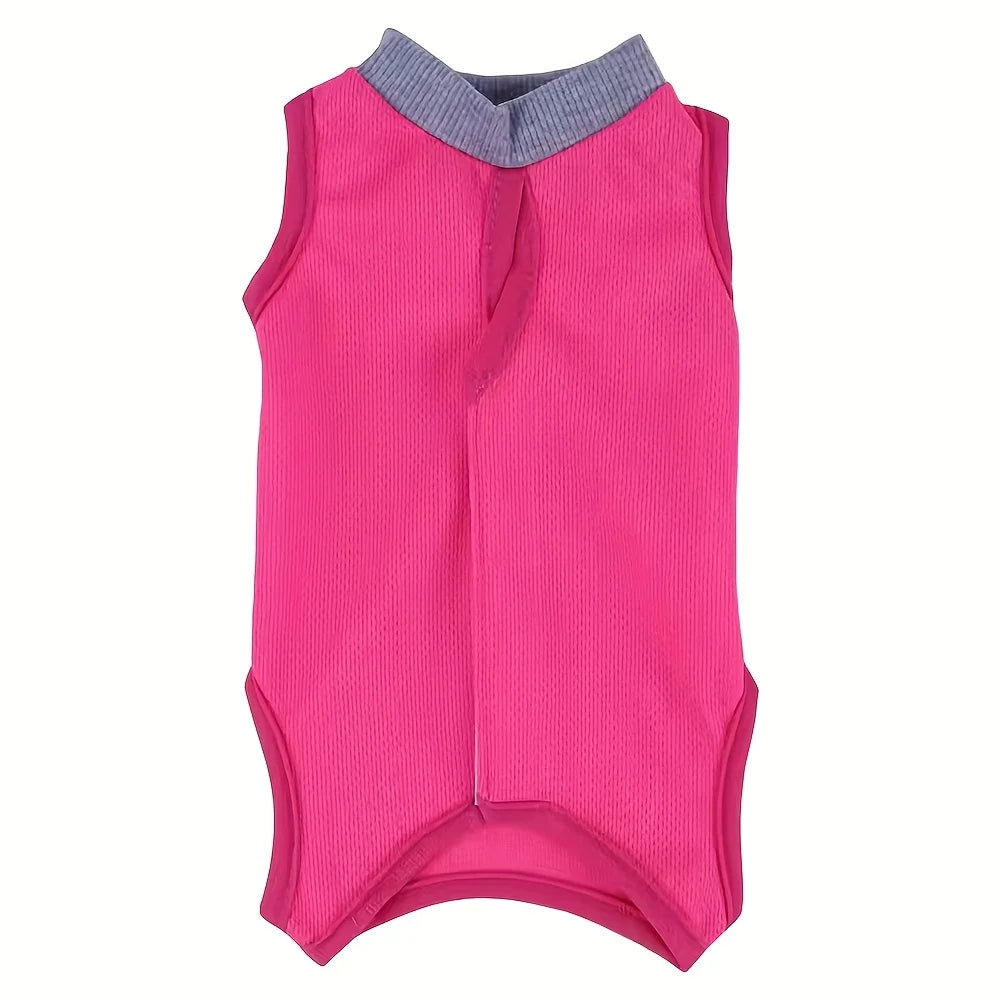 Cat Neutering Suit Comfortable Cat Recovery Suit Adjustable Cat Anti-licking Sterilization Clothes Pet Supplies Body Strap Vest