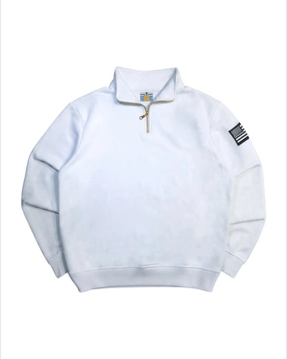 Quarterzip Embroidery Hoodie Y2k Sweatshirt Pullover Streetwear Hot Sell Fast Delivery Oversized Tracksuit Men Clothing