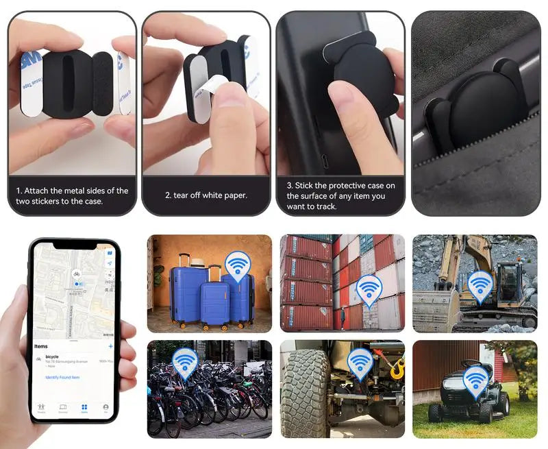 GPS Locator Global Positioning Pet Wallet Suitcase Car Tracking Elderly Kids Anti Getting Lost Finder For iPhone Find My