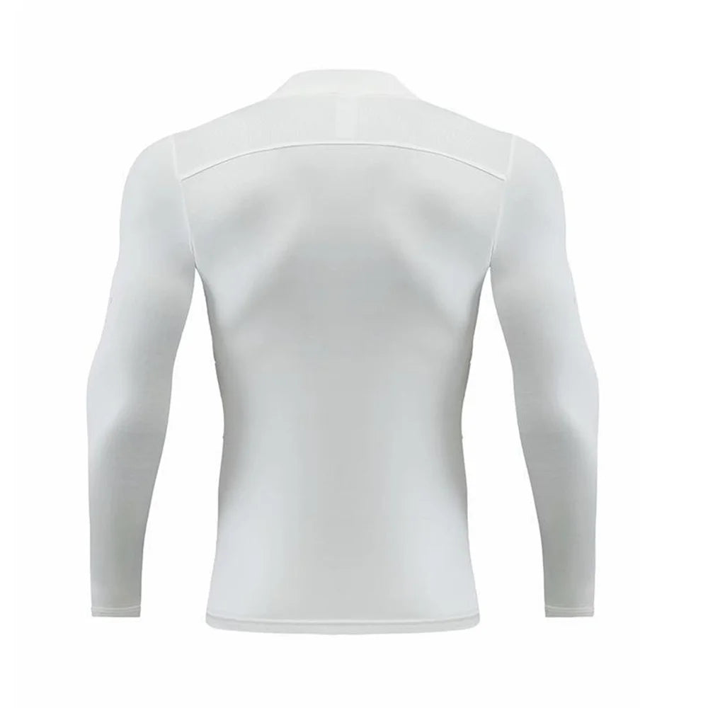 Men's Compression Shirt Athletic Long Sleeve Workout T Shirt | UV Sun Protection, Quick Dry