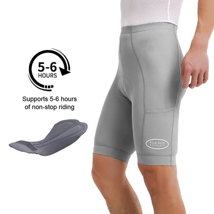 INBIKE Pro Summer Men's Cycling Shorts Bicycle Pants Shock-absorbing Cycling Clothing Mountain Road Bike Tousers With pocket