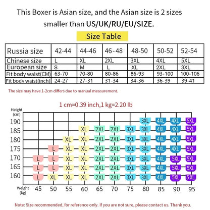 5pcs/Men's Underwear Summer Ice Silk Underwear Plus Size Panties Cool Breathable Sexy Boxer Panties Mesh Comfort Underwear L-5XL
