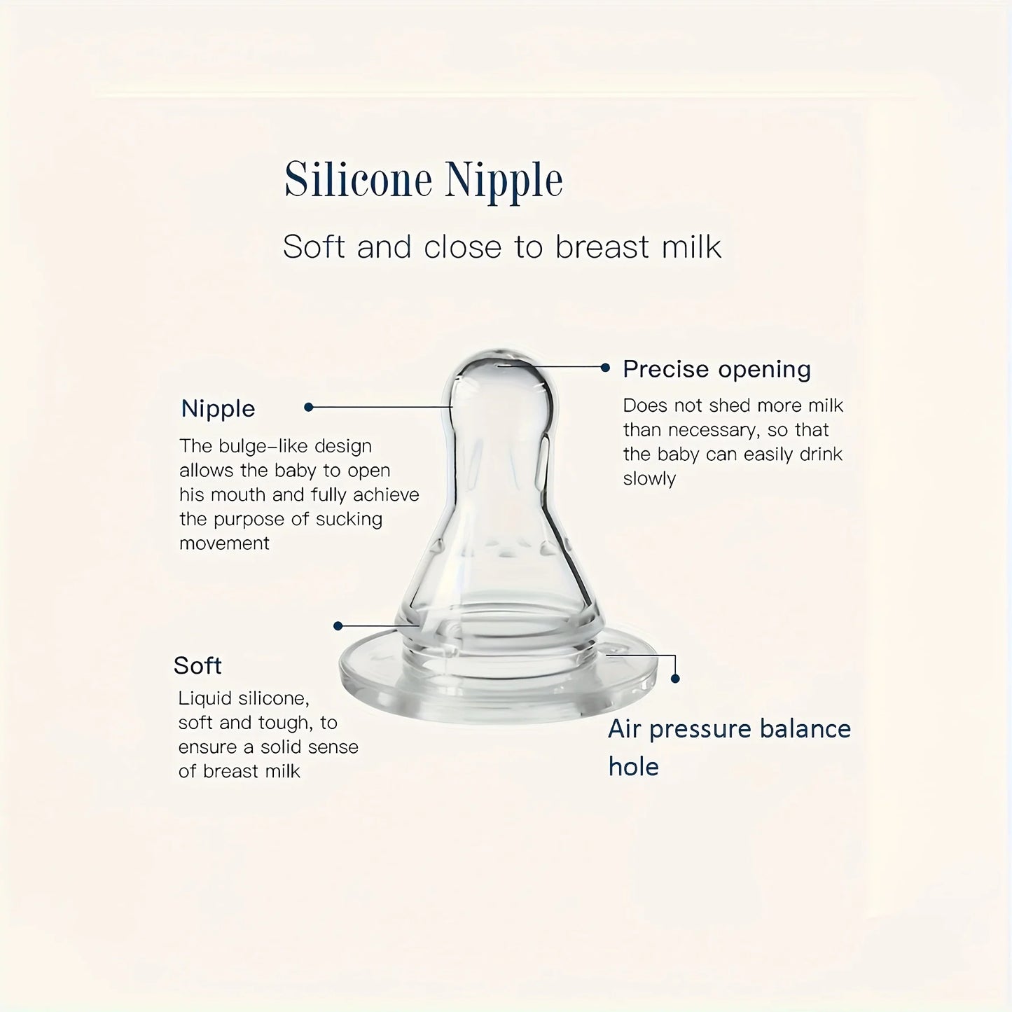 1pc 5oz/150ml Hands-Free PP Feeding Bottle with Straw Brush, Self-Feeding Normal-Neck Baby Bottle Set.