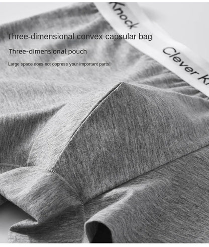 3Pcs Underwear Men's Boxer Shorts Sexy Panties Cotton Boxers Man Underpants Male Shorts Homme U Convex Lingerie Wholesale Lots
