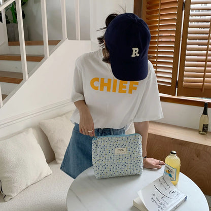 Baby Diaper Bag Cartoon Print Nappy Bag Zipper Handbag Carry Pack Travel Outdoor Diaper Storage Bag Multi Functional Storage Bag