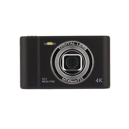 4K Digital Camera – Travel Selfie Camera with 50 Megapixels, HD Photography & 2.4 Inch Screen