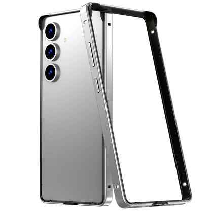 Hybrid Silicone Frame Aluminum Metal Phone Case for Samsung Galaxy S26 S25 Ultra S24 Plus Better Heat Bumper