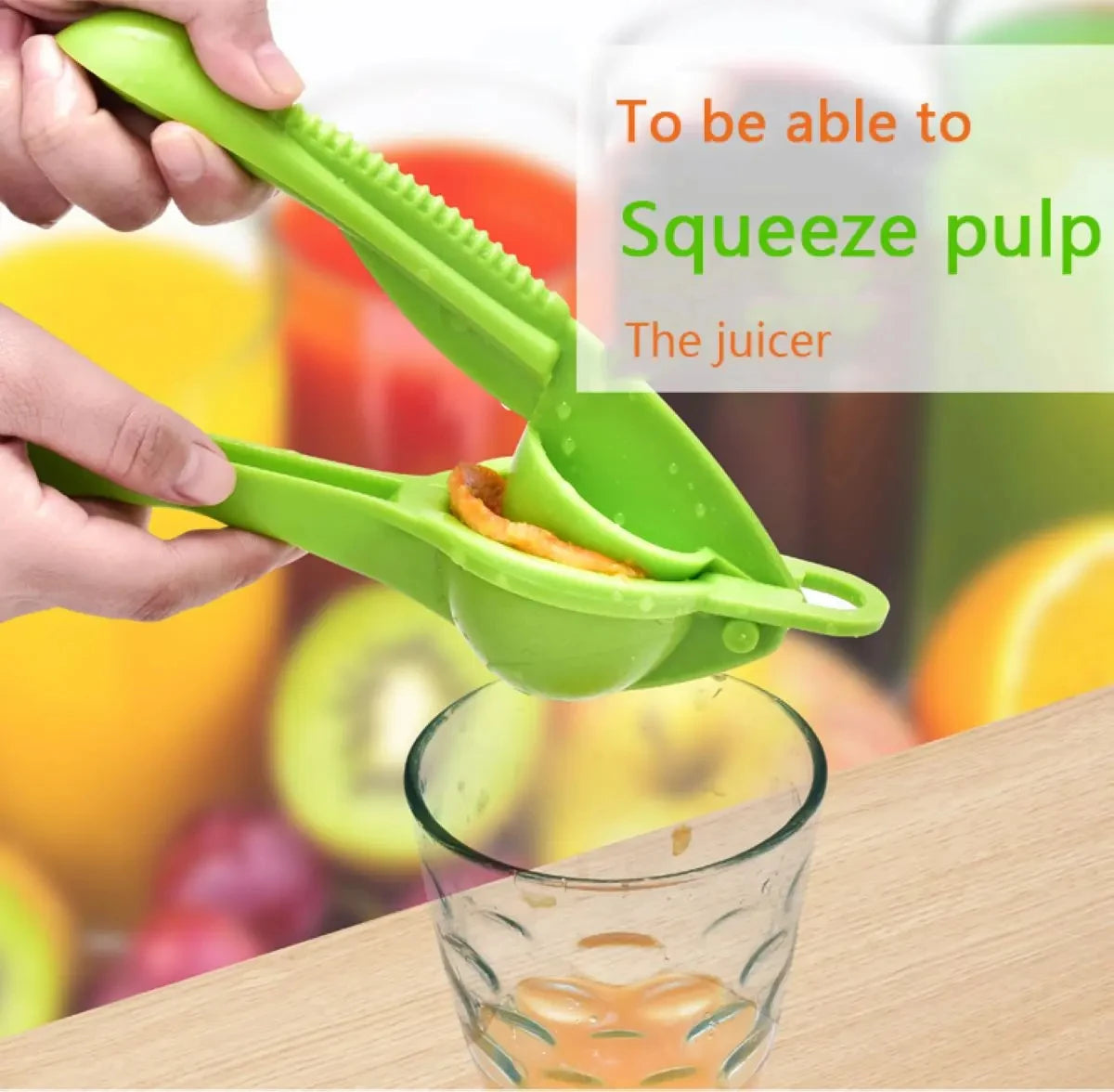 Manual Lemon Juicer Clip – Portable Citrus Squeezer