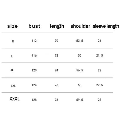 Men's Gothic Style Dark Style Retro Short Sleeved Street Washed Cotton Loose Fitting Unisex T-shirt Fashion Trend Y2K