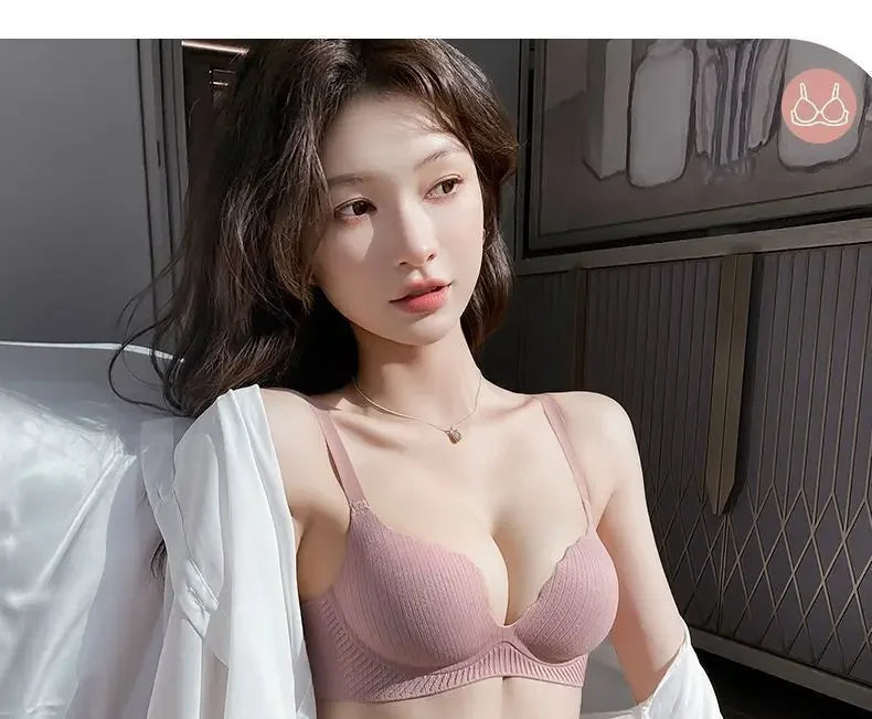 Push Up Bra - Ultra Thick 6CM Padded, Wire Free, Comfortable Lift for Small Chest