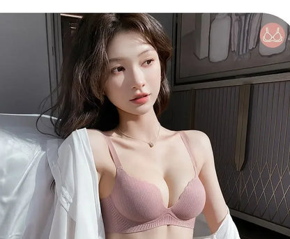 Push Up Bra - Ultra Thick 6CM Padded, Wire Free, Comfortable Lift for Small Chest