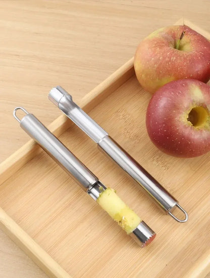 Fruit Core Cutter - Durable Stainless Steel Apple Corer & Pear Seed Remover Tool