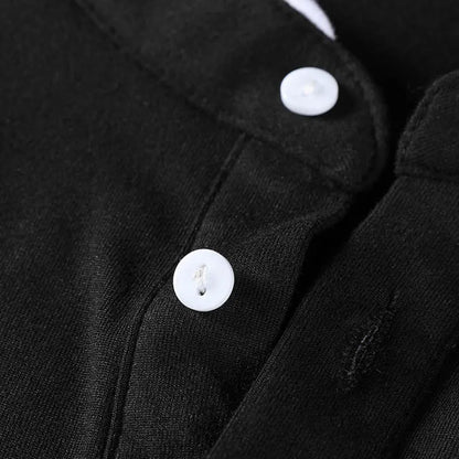 Men's Long Sleeve T-Shirt – Breathable Polyester Knit Fabric Casual Summer Top