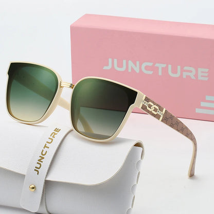 Cat Eye Sunglasses Women Vintage Big Frame Fashion Sun Glasses With Gradient Lens