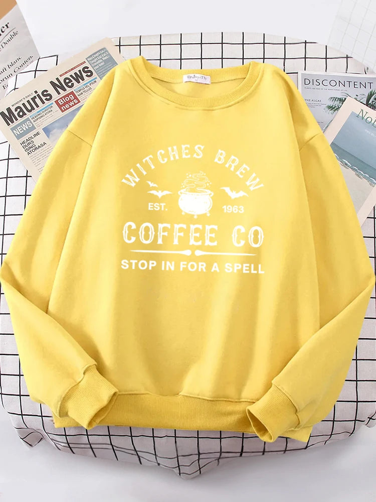 Simple autumn women's hoodie, casual fleece long sleeved warm full set women's pullover