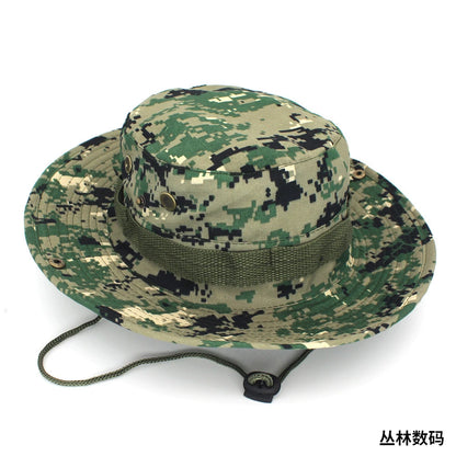 Camo Boonie Hat – Tactical Bucket Hat for Fishing, Hiking & Hunting