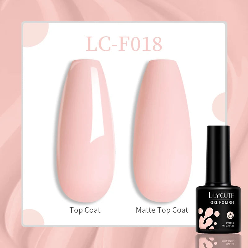 Gel Nail Polish - LILYCUTE UV Gel Varnish 7ML | Soak Off, Long Lasting Colors