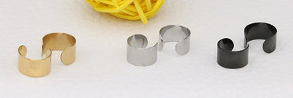 Men's Ear Cuff – Stainless Steel Non-Piercing Clip Earring (Single)