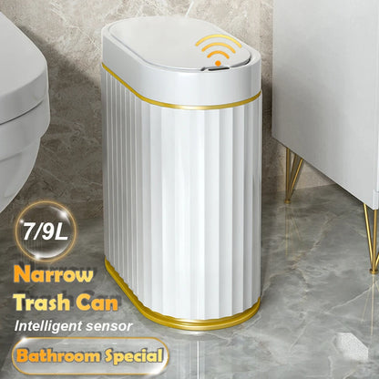 Automatic Sensor Trash Can - 79L Smart Induction Garbage Bin for Bathroom and Kitchen