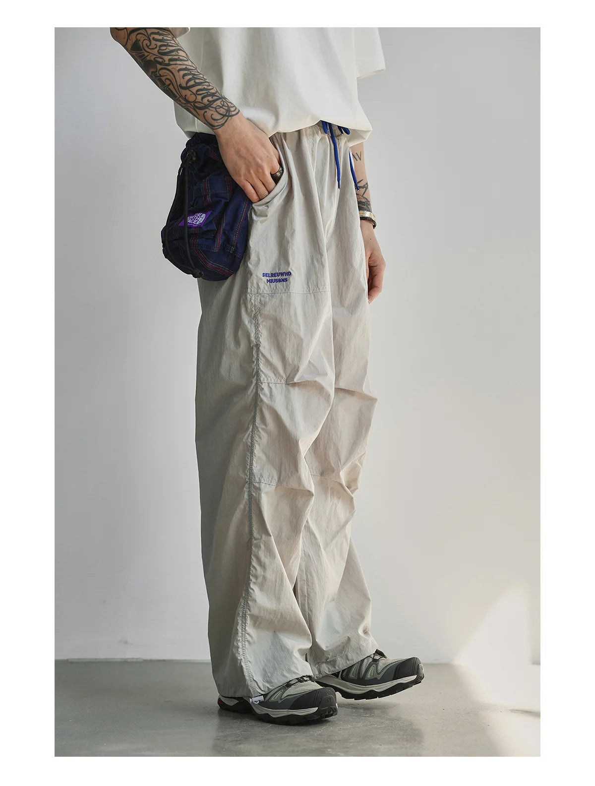 Lightweight Quick Dry Outdoor Work Trousers For Men Women Summer Casual Loose Straight Leg Long Pants Mountain Hiking Bottoms