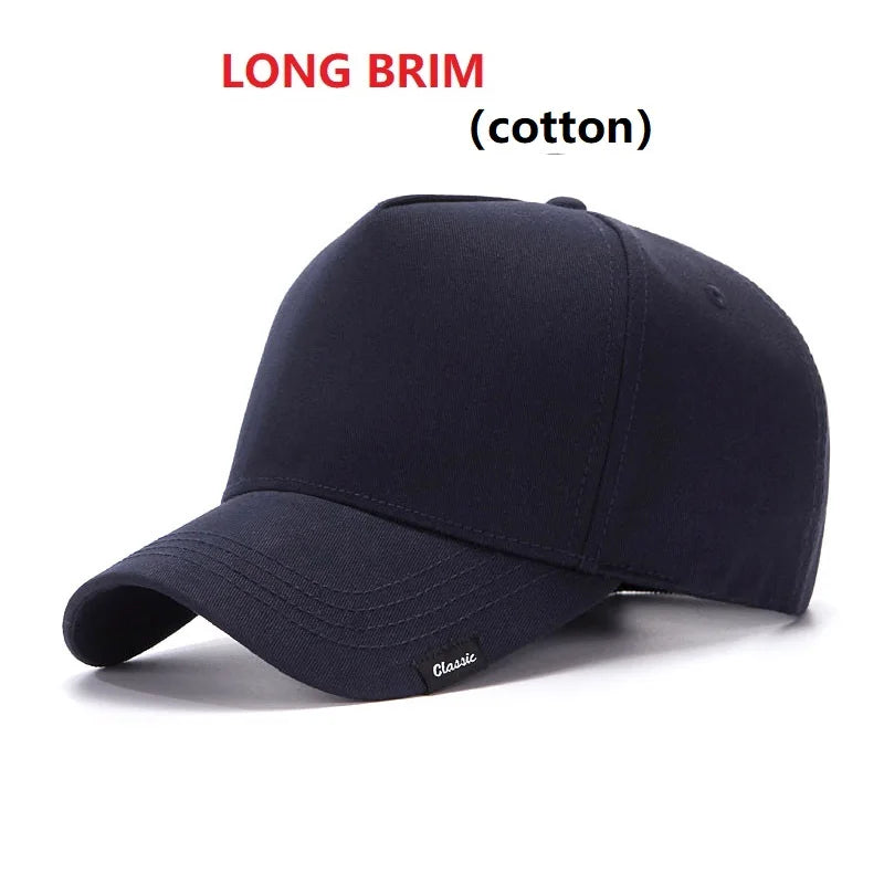 Big Head Man Large Size Mesh Baseball Hats Outdoors Plus Size Sport Caps Dad Oversize Trucker Cap 56-61cm 62-66cm