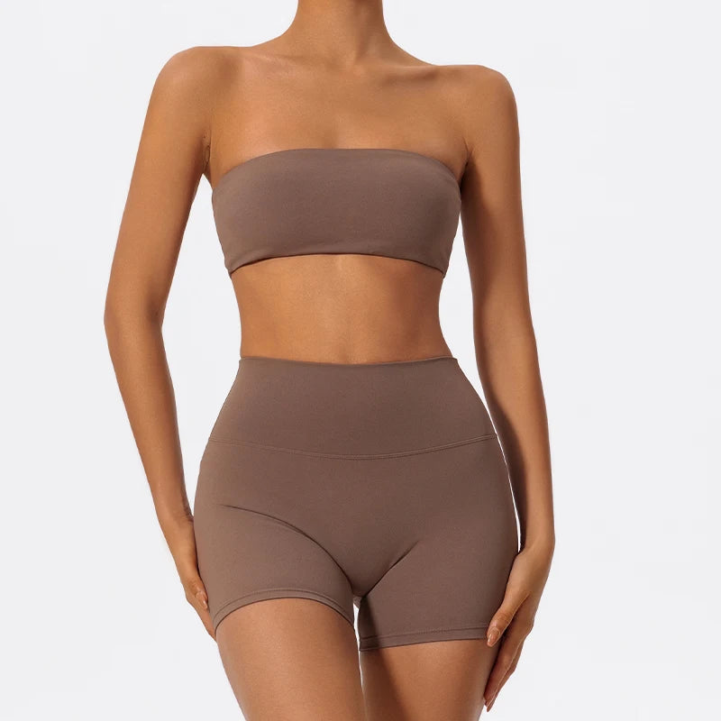 Women Fitness Sports Set | Yoga Workout Outfit – Moisture Wicking Fabric, Quick Dry Activewear