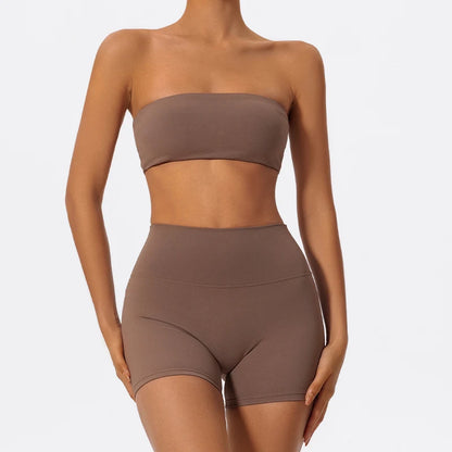 Women Fitness Sports Set | Yoga Workout Outfit – Moisture Wicking Fabric, Quick Dry Activewear