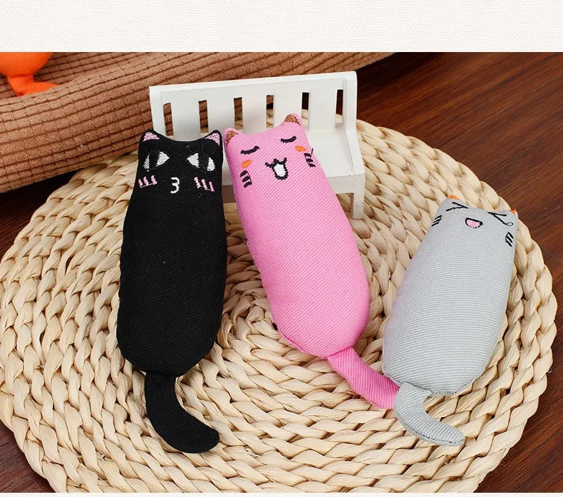 New Cat Toy Rustle Sound Catnip Toy Cats Products Toys for Kitten Teeth Grinding Cat