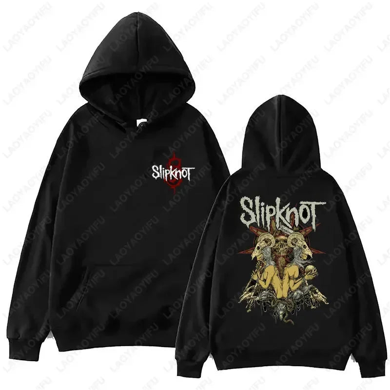 New Retro Casual Style S-Slipknot Rock Band Women Men Hoodie Sweatshirts Casual Clothes Hoody Warmth Streetwear Pullovers Top