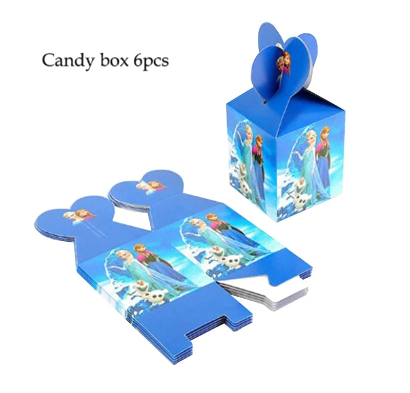 Disney Frozen Birthday Party Supplies - Snow Queen Cutlery Plates  Cups