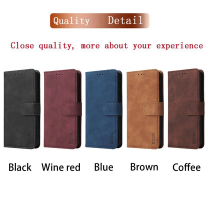 Wallet Skin-friendly With Card Slot Bracket Magnetic Flip Case For Apple iPhone Air 17 Pro Max 16e 15 Plus 14 13 12 11 XR Cover