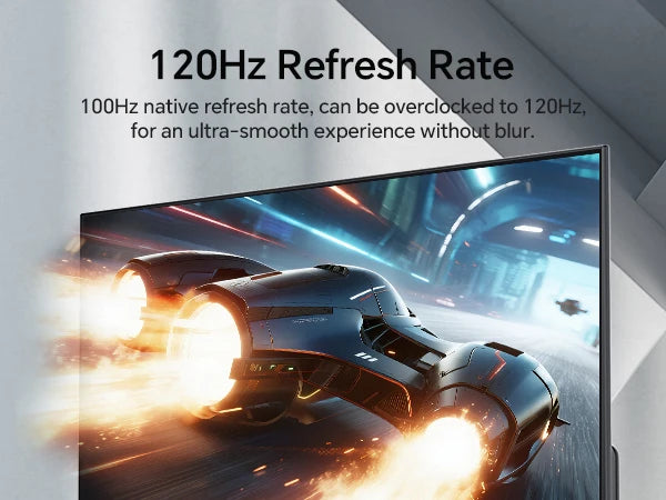 27 Inch Computer Monitor - QHD Display | IPS Panel Monitor | 120Hz Refresh Rate