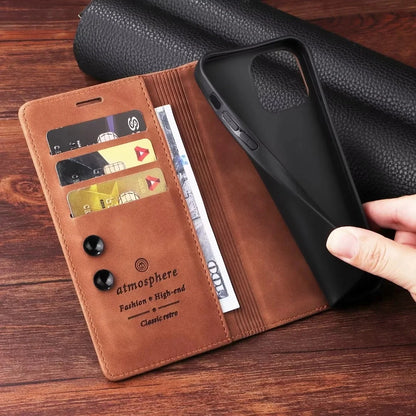 Ultrathin Leather Flip Case For Samsung Galaxy S26 S25 S24 S23 FE S22 Ultra S21 S20 Plus Note 20 5G Business Wallet Phone Cover