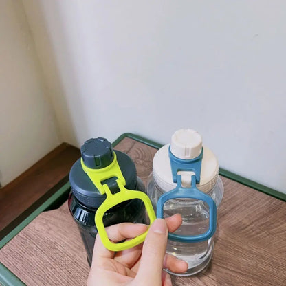 Plastic Sport Bottle Fitness Water Bottle Leakproof Water Bottle 600ml/800ml/1000ml High Temperature Resistant Water Cup Summer