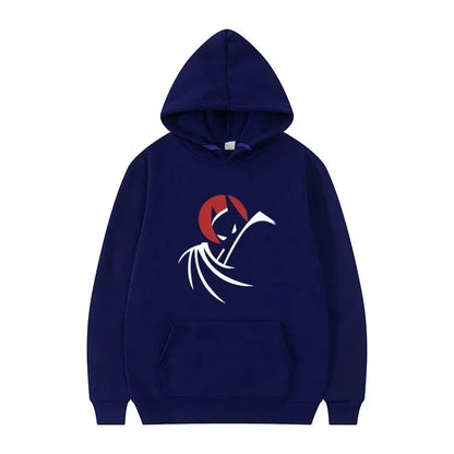 Bat anime printed men's hoodie high-quality casual and fashionable hoodie versatile Y2K trendy sweatshirt