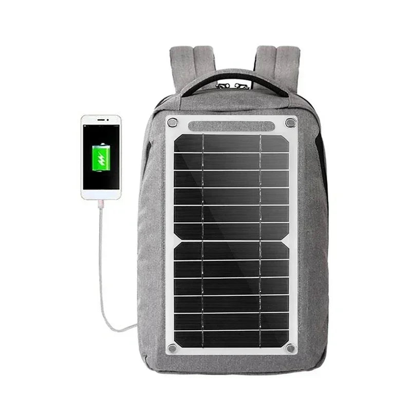(U.S Stock) 35W Portable Foldable Solar Charger Panel Dual USB Ports Fast Charging  Power Bank iPhone Camping Outdoor Travel