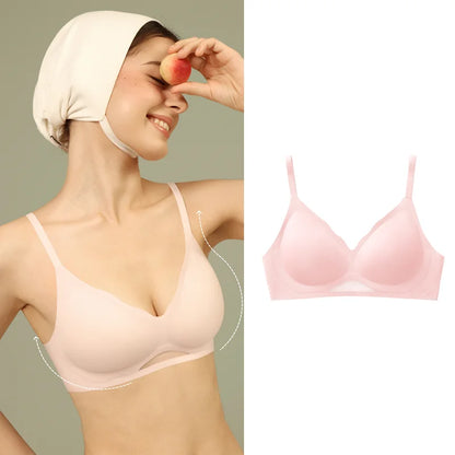 SUJIIN Sexy Push Up Black Bras for Women Comfortable Seamless Wireless Bra Female Summer Smoothing Soft Support Bralette Lady