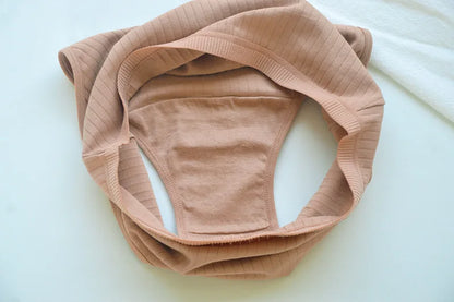 6pcs Cotton Women Panties Lady Plus Size Underwear High Waist Briefs Breathable Solid Color Female Lingerie Shorts