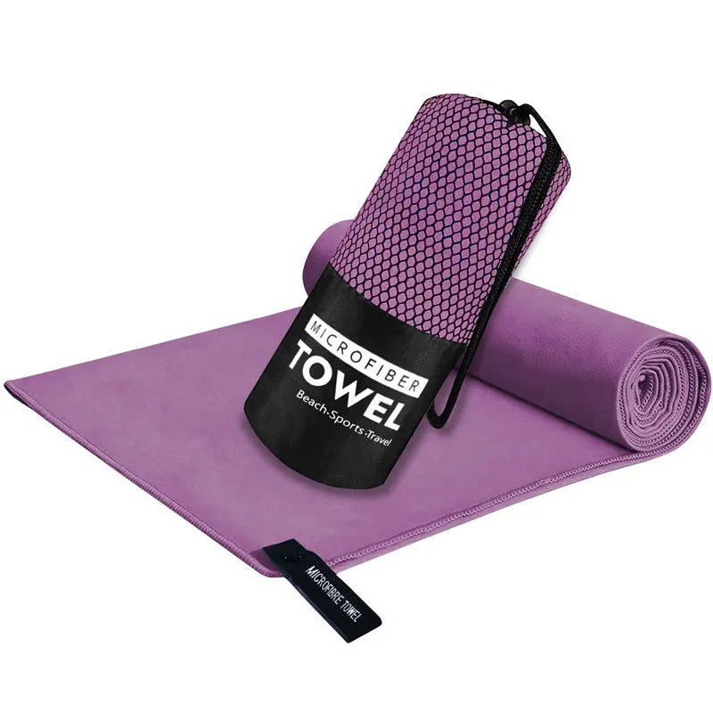 Sandproof Microfiber Fast-Drying Towel  Lightweight Portable  Swim Yoga Gym Beach Travel Sports Essentials